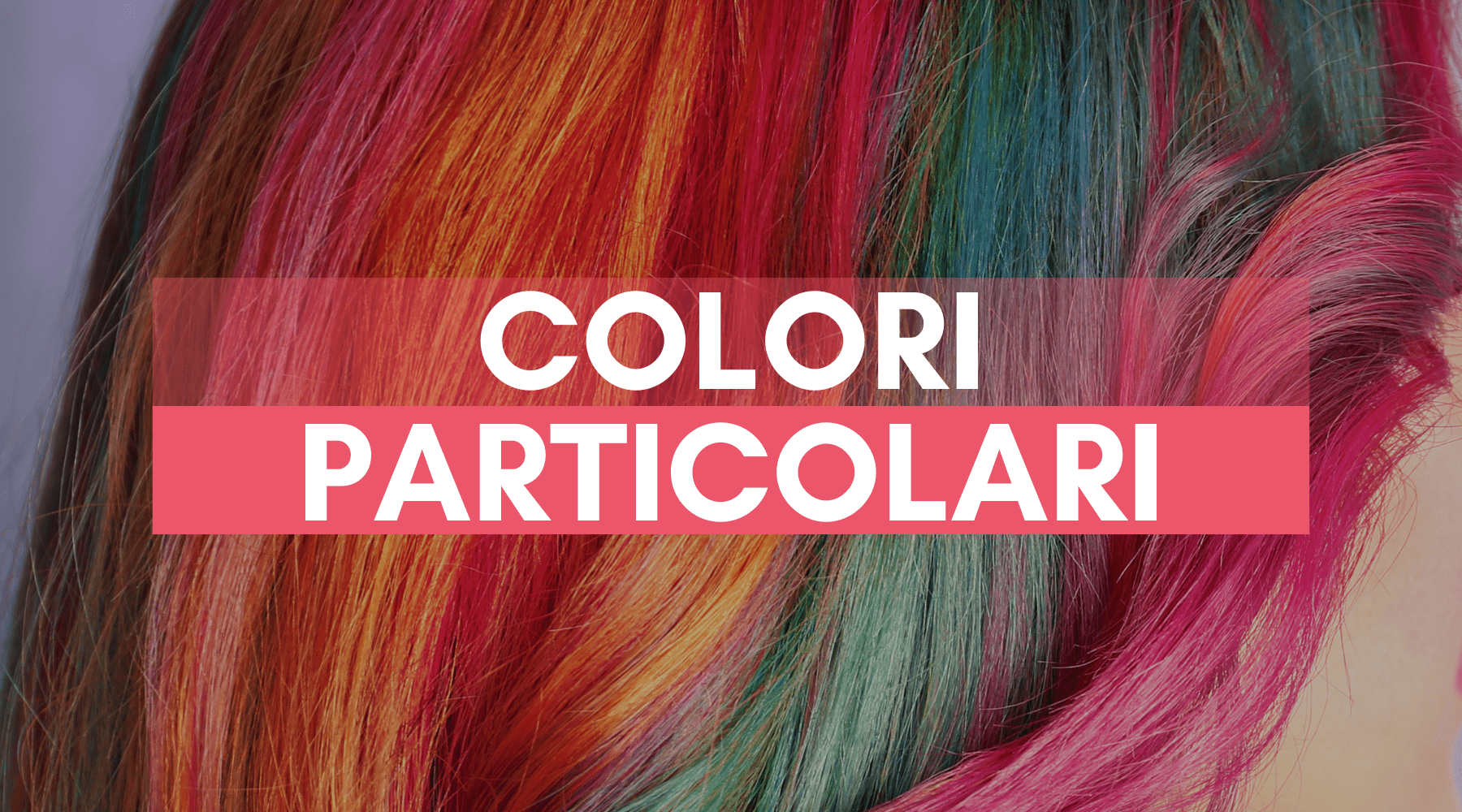 PARRUCCHE SINTETICHE DAI COLORI...DIVERTENTI! BA