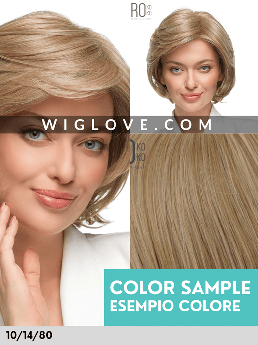 CARLA - attaccatura naturale, riga sinistra - Wig Love - Parrucca Sintetica10/14/80