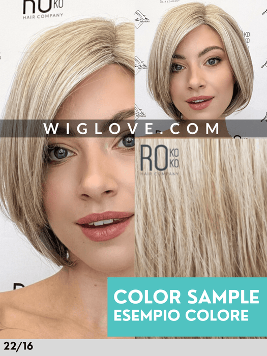 EPI - attaccatura naturale, riga sinistra - Wig Love - Parrucca Sintetica22/16