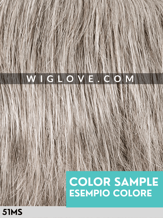 RAFAEL MONO LACE DELUXE - 100% fatta a mano, lace front esteso - Wig Love - Parrucca Sintetica Uomo51MS