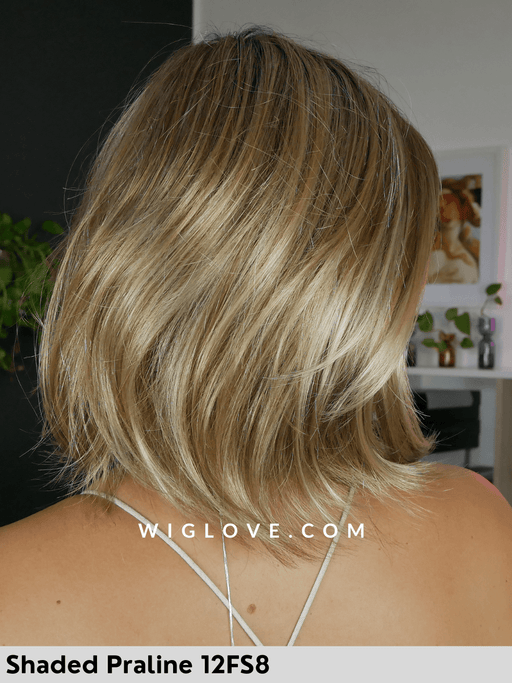 CAMERON LITE - 100% fatta a mano - Lace front esteso - Wig Love - Parrucca SinteticaShaded Praline