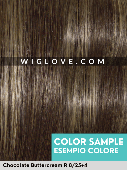 SAINT - 100% fatta a mano, attaccatura estesa, antiscivolo - Wig Love - Parrucca SinteticaChocolate Buttercream R