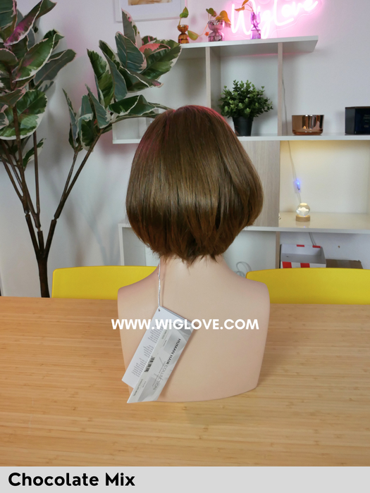 EURO GOLD - Capelli Naturali Europei - 100% fatta a mano, attaccatura naturale, riga libera