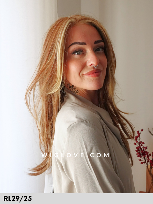 Give Zenzero Mix Parrucca Resistente Al Calore Con Taglio Al - Foto 1