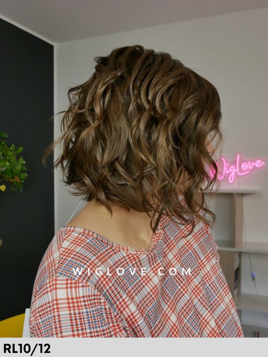 NATURE GLAM MONO LACE - riga libera, attaccatura naturale - Wig Love - Parrucca Sinteticarl10-12