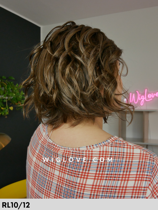 NATURE GLAM MONO LACE - riga libera, attaccatura naturale - Wig Love - Parrucca Sinteticarl10-12