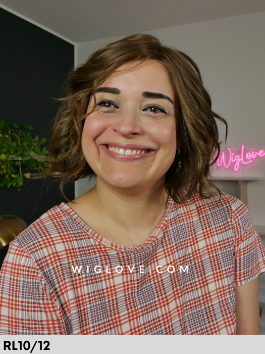 NATURE GLAM MONO LACE - riga libera, attaccatura naturale - Wig Love - Parrucca Sinteticarl10-12