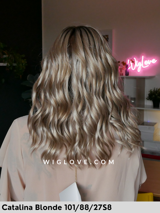 rachel-jon renau-parrucca sintetica-100% fatta a mano-eclair-wavy wig