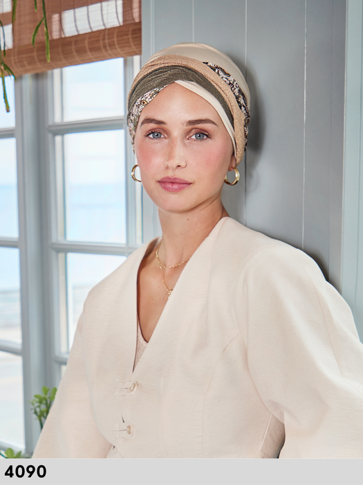 SHAKTI Turban 1520 - Bamboo Viscose - HOUSE OF CHRISTINE