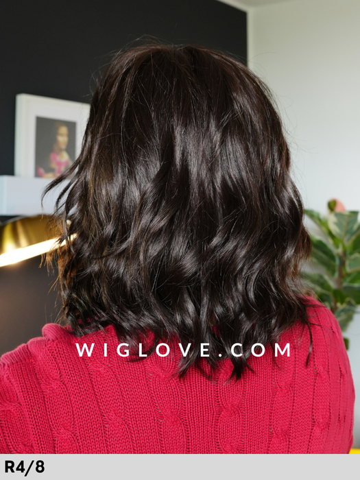 aeri estetica designs swiss lace + collection parrucca sintetica mossa alle spalle lacefront monofilamento riga libera attaccatura naturale