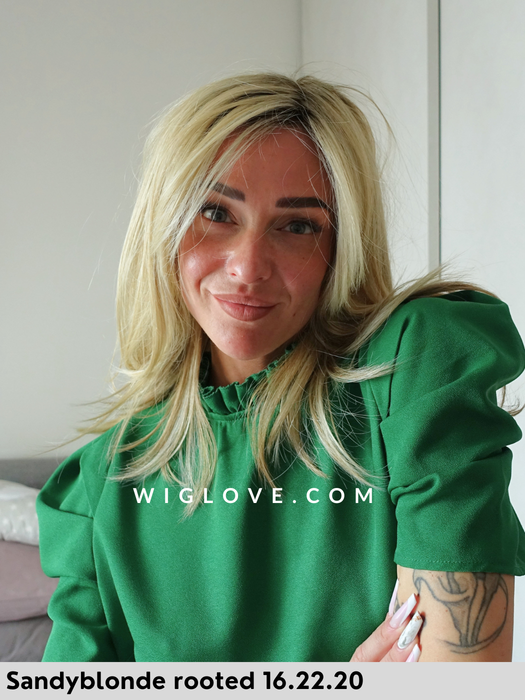 affair hi ellen wille parrucca sintetica termoresistente lacefront monofilamento attaccatura naturale riga libera fatta a mano chiusa sul retro 