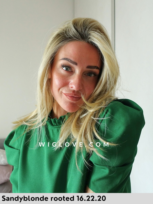 affair hi ellen wille parrucca sintetica termoresistente lacefront monofilamento attaccatura naturale riga libera fatta a mano chiusa sul retro 