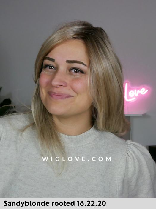 affair hi ellen wille parrucca sintetica termoresistente lacefront monofilamento attaccatura naturale riga libera fatta a mano chiusa sul retro 