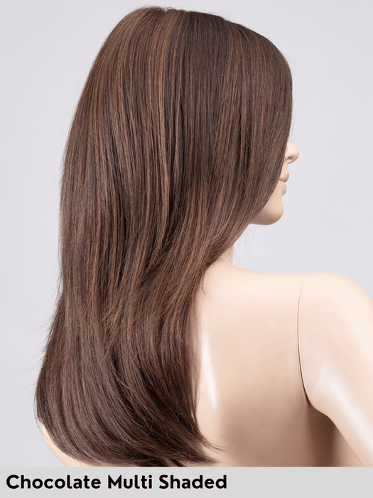 ALASIA SUPER - 100% fatta a mano, attaccatura naturale - Wig Love - Parrucca SinteticaChocolate Multi Shaded