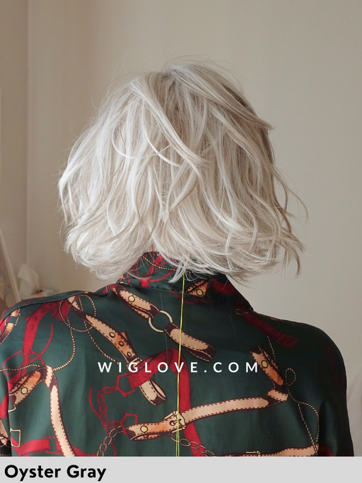 alicante belle tress parrucca termoresistente lacefront attaccatura naturale riga sinistra coolest ash brown city collection piega mossa
