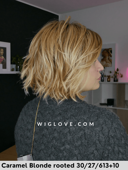 alicante belle tress parrucca termoresistente lacefront attaccatura naturale riga sinistra coolest ash brown city collection piega mossa
