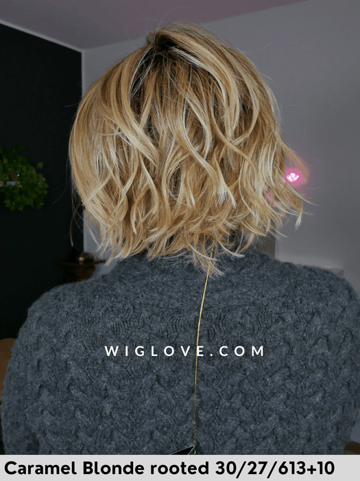 alicante belle tress parrucca termoresistente lacefront attaccatura naturale riga sinistra coolest ash brown city collection piega mossa
