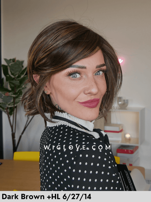 alicante belle tress parrucca termoresistente lacefront attaccatura naturale riga sinistra  city collection piega mossa