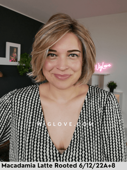 alicante belle tress parrucca termoresistente lacefront attaccatura naturale riga sinistra  city collection piega mossa