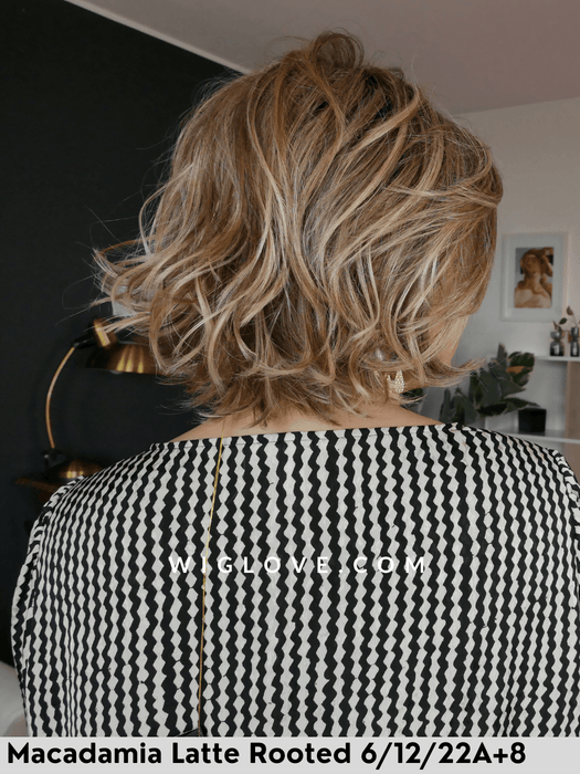 alicante belle tress parrucca termoresistente lacefront attaccatura naturale riga sinistra  city collection piega mossa