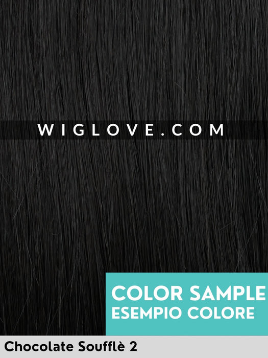 Chocolate Soufflè jon renau color sample synthetic wig
