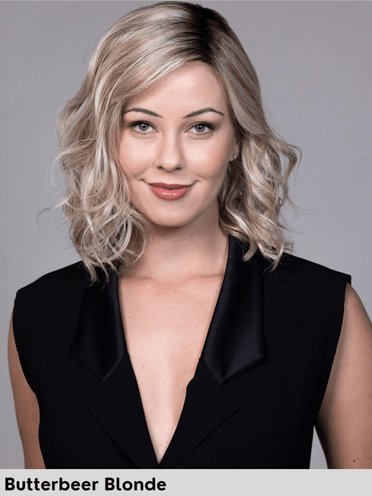 AMARETTO - riga sinistra, attaccatura naturale - Wig Love - Parrucca SinteticaButterbeer Blonde