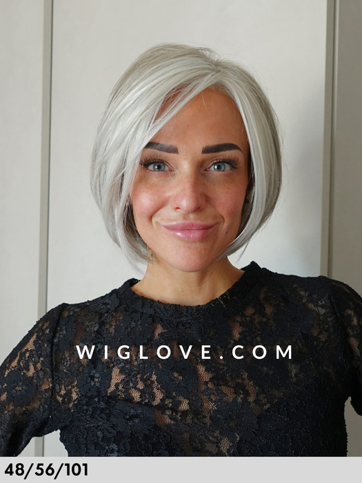 amelia rokoko parrucca lacefront fatta a macchina fibra sintetica termoresistente dispositivo medico ce