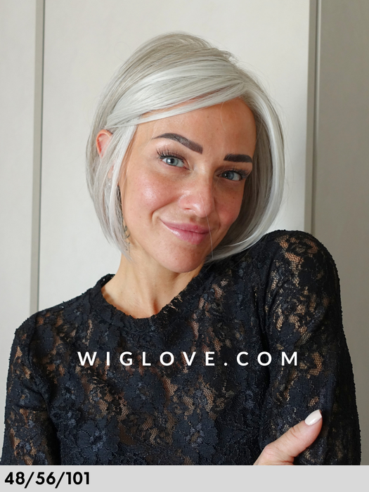 amelia rokoko parrucca lacefront fatta a macchina fibra sintetica termoresistente dispositivo medico ce