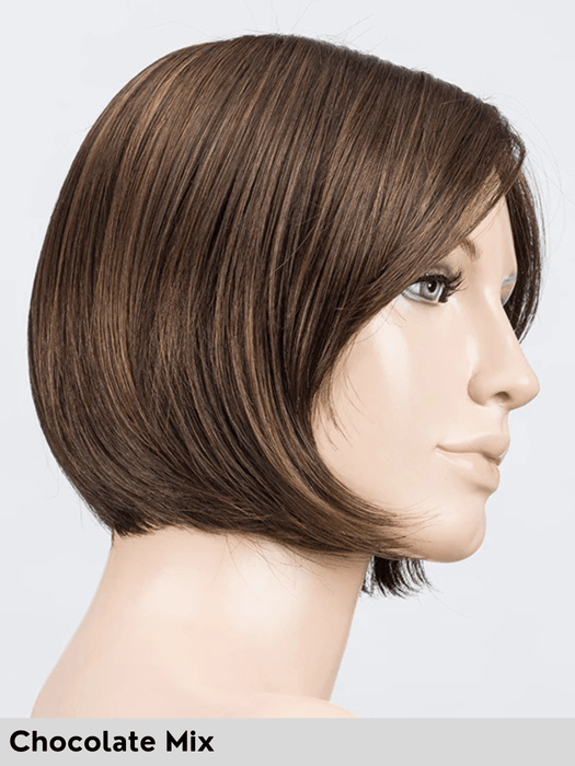 AMY DELUXE SMALL - Taglia S - attaccatura naturale, 100% fatta a mano - Wig Love - Parrucca SinteticaChocolate Mix