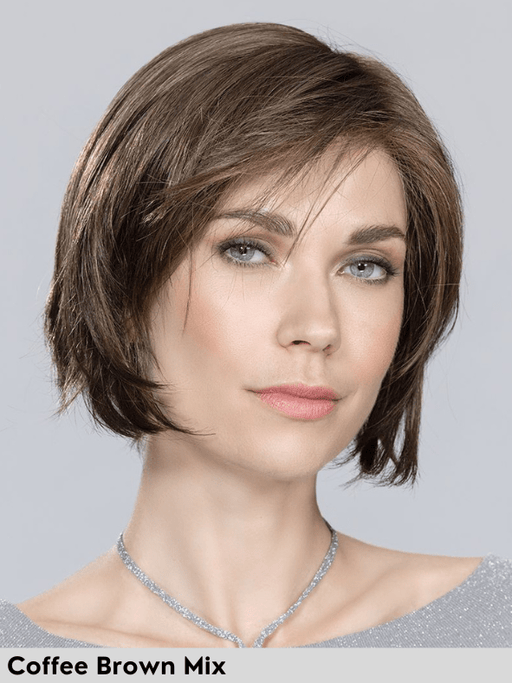 AMY DELUXE SMALL - Taglia S - attaccatura naturale, 100% fatta a mano - Wig Love - Parrucca SinteticaCoffee Brown Mix