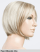 AMY DELUXE SMALL - Taglia S - attaccatura naturale, 100% fatta a mano - Wig Love - Parrucca SinteticaPearl Blonde Mix