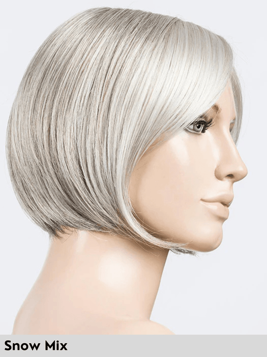 AMY DELUXE SMALL - Taglia S - attaccatura naturale, 100% fatta a mano - Wig Love - Parrucca SinteticaSnow Mix