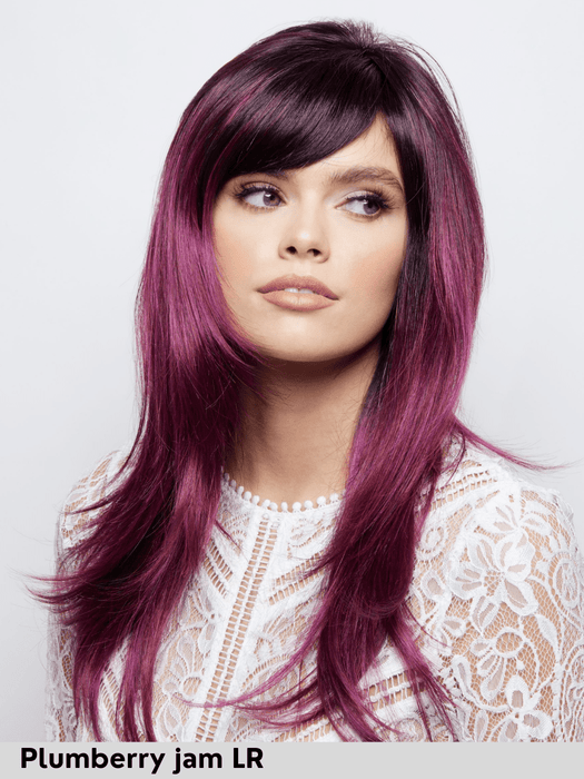 ANGELA - Pronta Consegna 24/48 ore - Wig Love - Parrucca SinteticaDark Chocolate