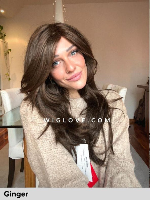 ANGELICA PM - Pronta Consegna 24/48 ore - Wig Love - Parrucca SinteticaMochaccino R