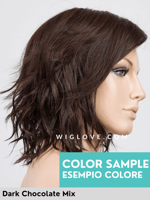 ANIMA - piccolo lace front e monofilamento vortice - Wig Love - Parrucca SinteticaDark Chocolate Mix