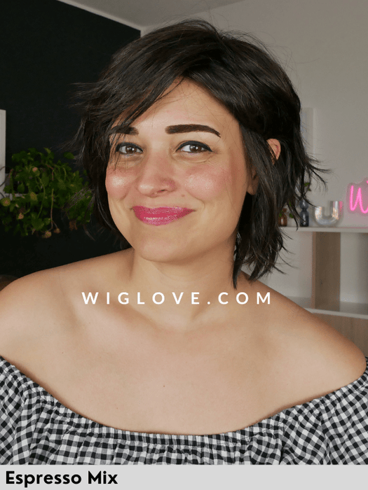 ANIMA - piccolo lace front e monofilamento vortice - Wig Love - Parrucca SinteticaNougat Tipped