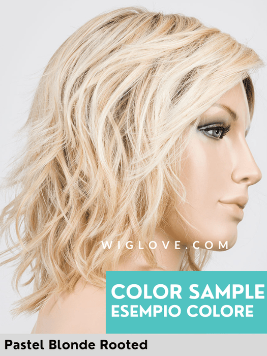 ANIMA - piccolo lace front e monofilamento vortice - Wig Love - Parrucca SinteticaPastel Blonde Rooted
