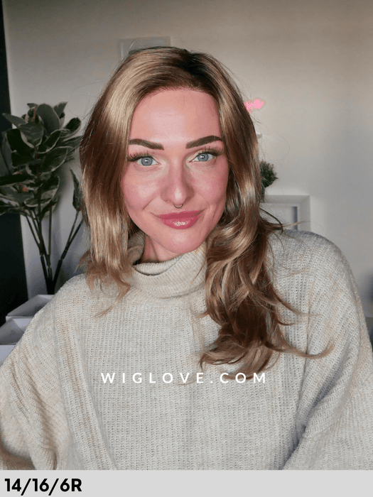 ann rokoko hair company parrucca sintetica lunga e mossa lacefront riga sinistra attaccatura naturale dispositivo medico CE