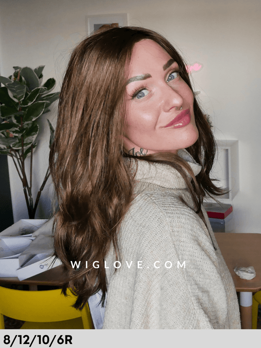 ann rokoko hair company parrucca sintetica lunga e mossa lacefront riga sinistra attaccatura naturale dispositivo medico CE