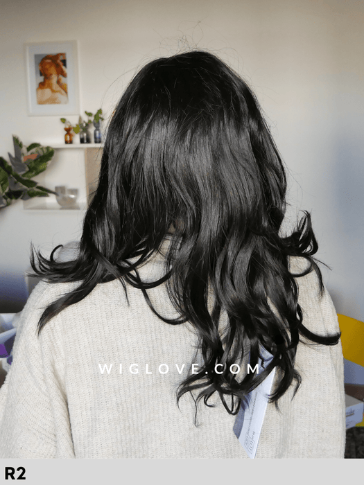 ann rokoko hair company parrucca sintetica lunga e mossa lacefront riga sinistra attaccatura naturale dispositivo medico CE