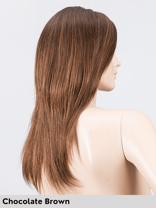 ANNE NATURE - Taglia Small - 100% Capelli Naturali Remy - 100% fatta a mano, antiscivolo - Wig Love - Parrucca Capelli VeriChocolate Brown HH