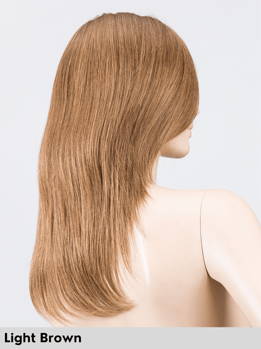 ANNE NATURE - Taglia Small - 100% Capelli Naturali Remy - 100% fatta a mano, antiscivolo - Wig Love - Parrucca Capelli VeriLight Brown HH