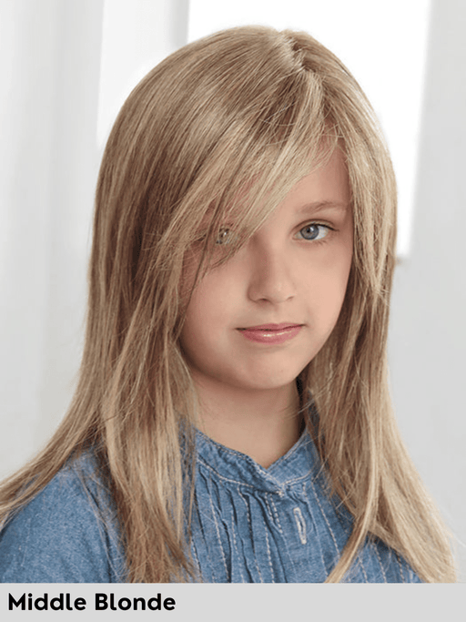 ANNE NATURE - Taglia Small - 100% Capelli Naturali Remy - 100% fatta a mano, antiscivolo - Wig Love - Parrucca Capelli VeriMiddle Blonde HH