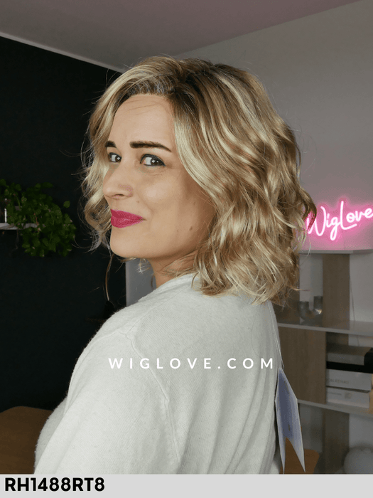 arlo estetica designs essentials collection parrucca mossa alle spalle sintetica riga sinistra lacefront attaccatura naturale lunghezza media beach waves 