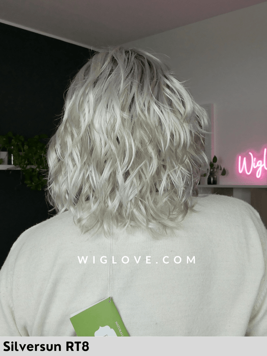 arlo estetica designs essentials collection parrucca mossa alle spalle sintetica riga sinistra lacefront attaccatura naturale lunghezza media beach waves 