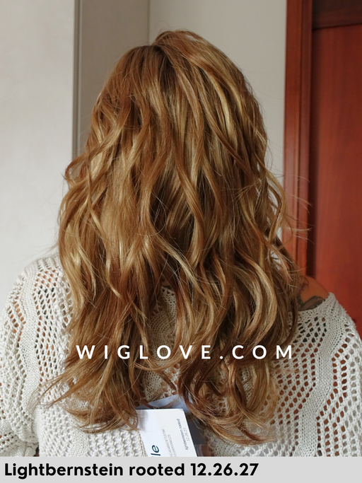 ellen wille arrow parrucca lunga e mossa in fibra sintetica tradizionale con attaccatura naturale lacefront e riga sinistra 