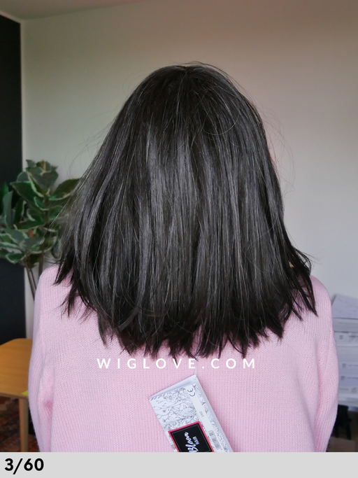 ash rokoko hair company parrucca sintetica termoresistente liscia long bob lacefront riga centrale dispositivo medico ce taglia s-m parrucca chemioterapia tumore alopecia