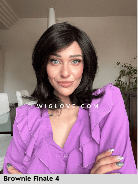 ASHLEY - S I Pronta Consegna 24/48 ore - Wig Love - Parrucca Sintetica BambiniS