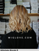 athens belle tress parrucca mossa  on frangetta lacefront riga centrale city collection taglia M monofilamento