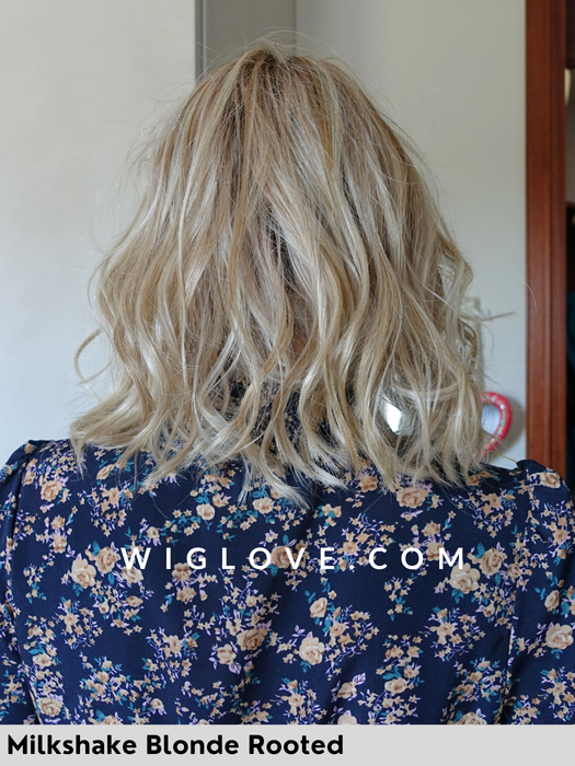 athens belle tress parrucca mossa  on frangetta lacefront riga centrale city collection taglia M monofilamento